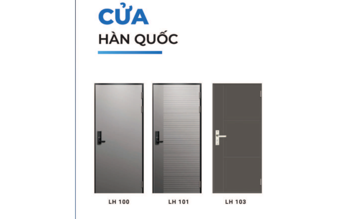 Cửa Trang Trí Hàn Quốc 